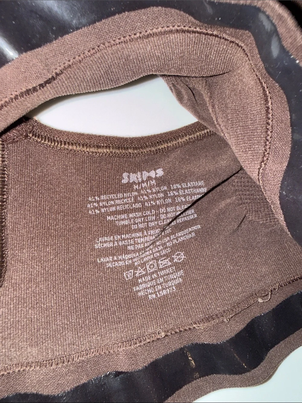 SKIMS Brown Bralette - Picture 2 of 3